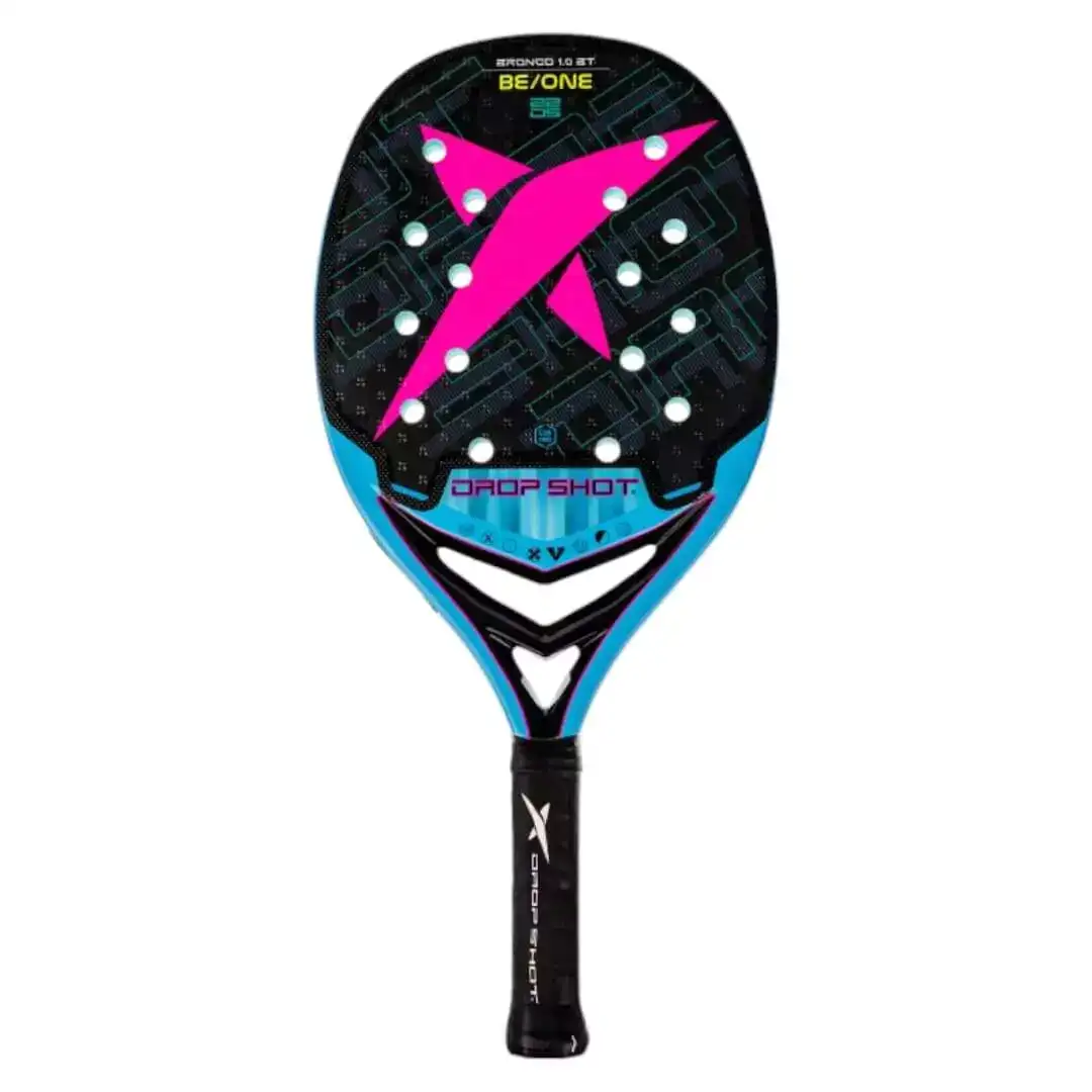 Beach Tennis Racket 3K Full Carbon Fiber Rough Surface Interlayer EVA Foam Opening or Hole in A Utensil Outdoor Sports Racquet tennis racket tennis racket set