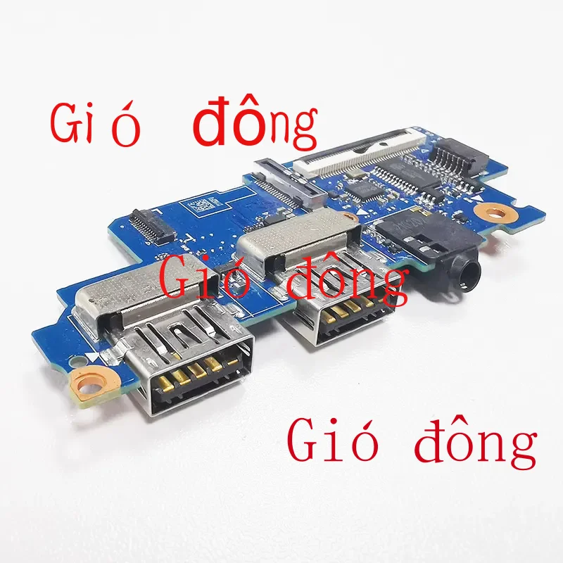 For HUAWEI MateBook D16 HVY-WAP9 2021 2022 Laptop USB Jack Headphone Audio interface Board NB2715_UB_V9 NB5533_UB_V3 view 4