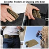 1TG TACTICAL Waterproof EDC Pouch Portable Key Change Purse Wallet Travel Kit Coin Mini Purse & Card Slots And Zippers Pouch 6