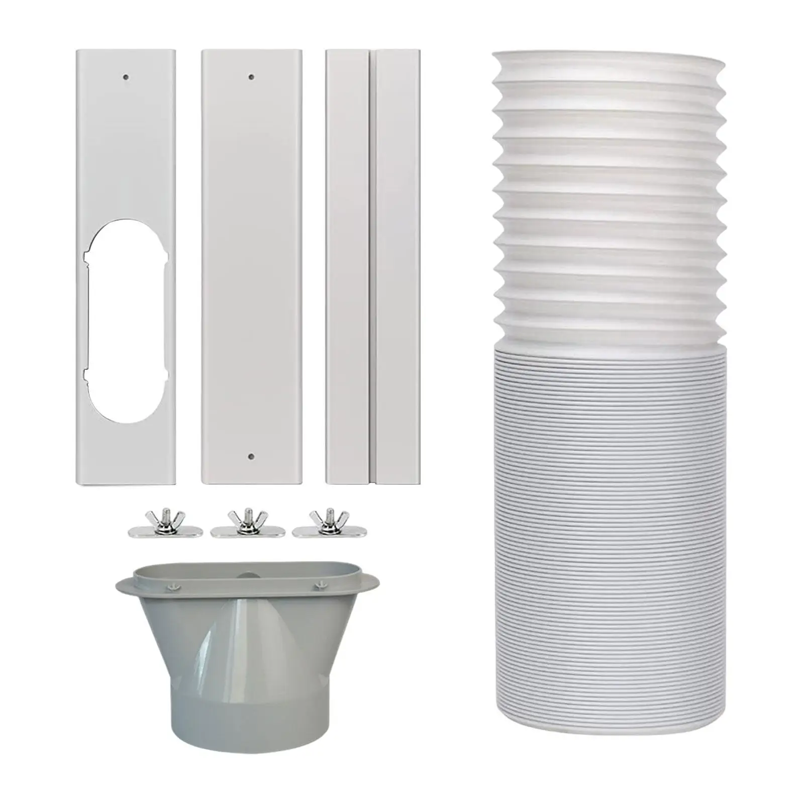 

Portable AC Window Kit With Exhaust Hose, Air Conditioners Kits Parts, Window