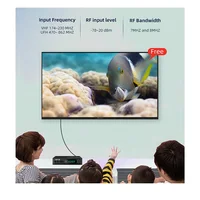 Цифровой ТВ-декодер DVB-T2 ТВ-тюнер Наземный спутниковый ТВ-приемник HEVC DVBT2 H. 264 HD ТВ-приставки USB-приставка — изображение 2