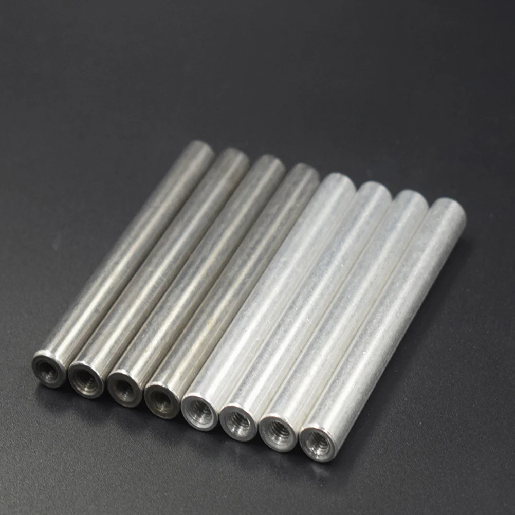 16 pcs Precision Quality Aluminum Iron Rods for Electromagnetic Experiments Testing Compact for Electromagnetic