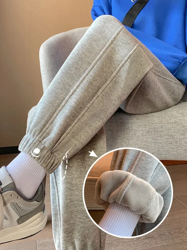 Gray [fleece-lined thickened]]