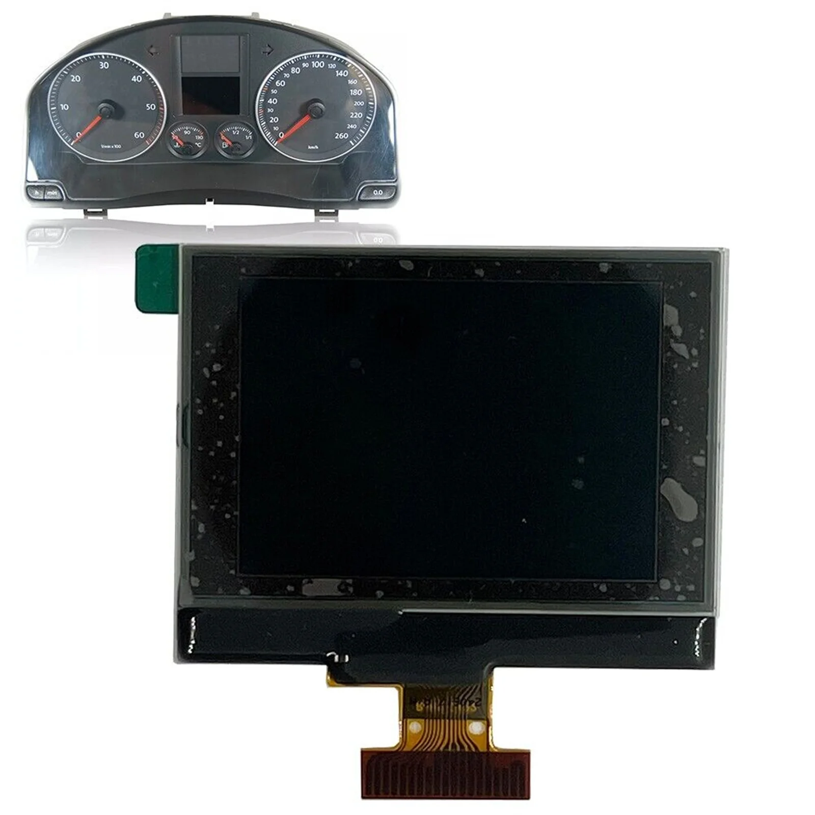 DPGKITS 1 Pieza Pantalla LCD para Panel de Instrumentos Compatible con Volkswagen Golf V/Touran/Pasat/Jetta 1TD920862 92290206 Venta al por Mayor 3