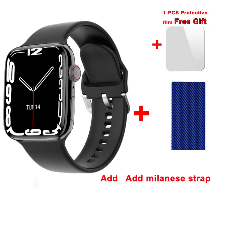 EnohpLX IWO 17 GPS Smart Watch Men IP68 Waterproof Bluetooth Call AI Voice 1.9 inch TFT Screen 380mAh NFC Women Smatwatch 
