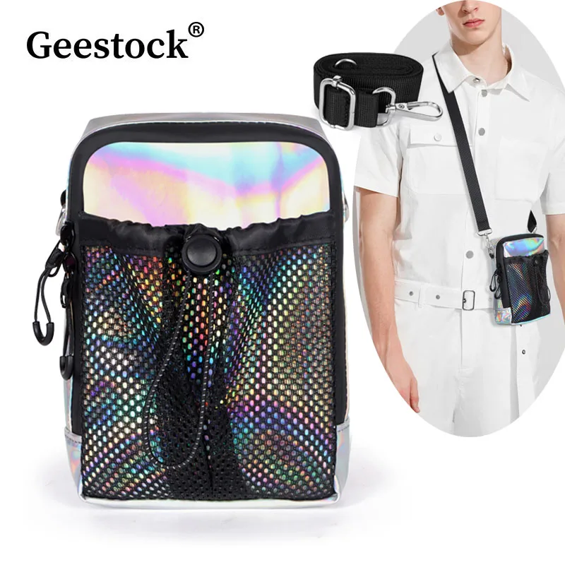 

Женская сумка Geestock из ТПУ, модная сумка через плечо с передним карманом, дизайнерская Роскошная летняя сумка, водонепроницаемая Маленькая женская сумка