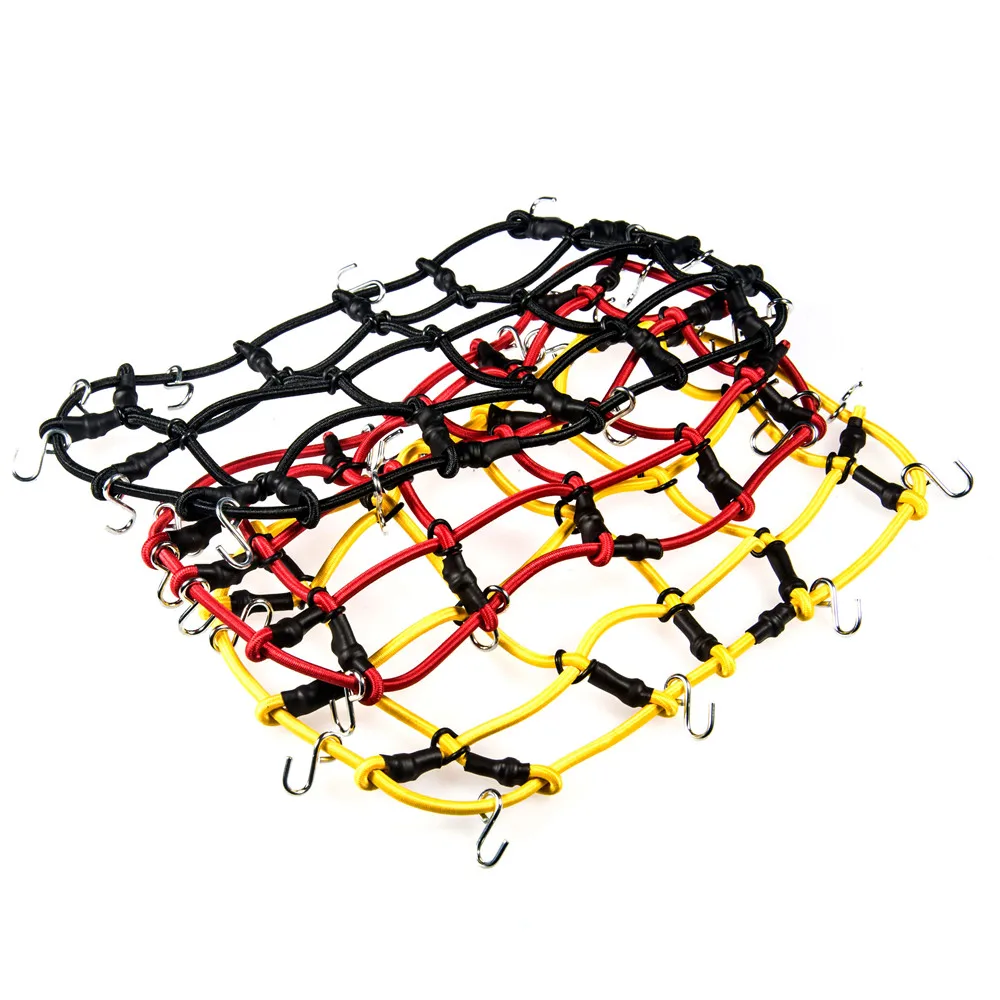 AXSPEED Dachträger, elastisches Gepäcknetz für 1/10 1/18 1/24 RC Crawler Car AXIAL SCX10 TRX4 Bronco TRX6 Tamiya D90 TRX4M SCX24 Teil – Detail 6
