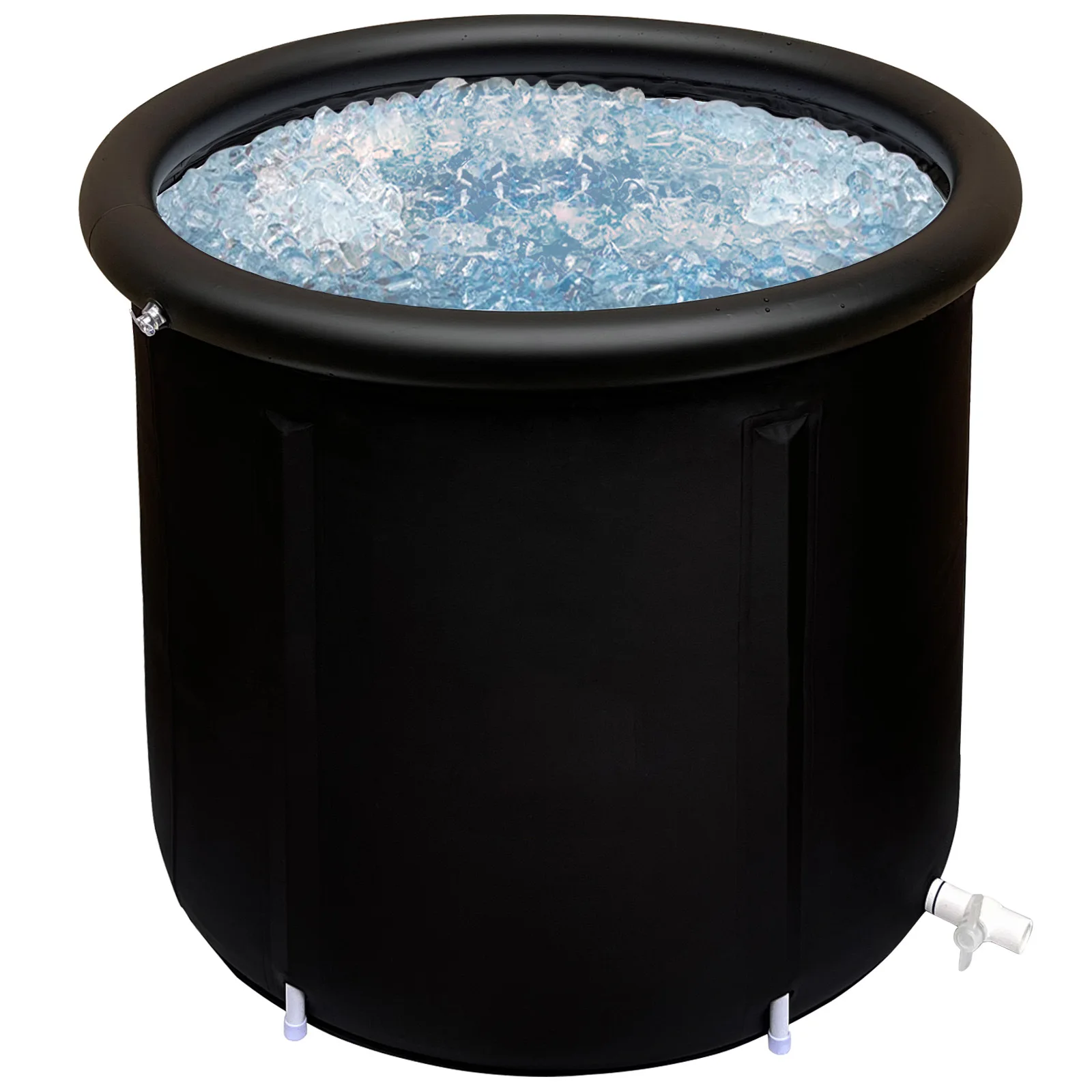 Portable Plastic 80*80cm Foldable Bath Bucket Inflatable Spa Ice Bath Tub For  For Adults Ice Bath tubs 6