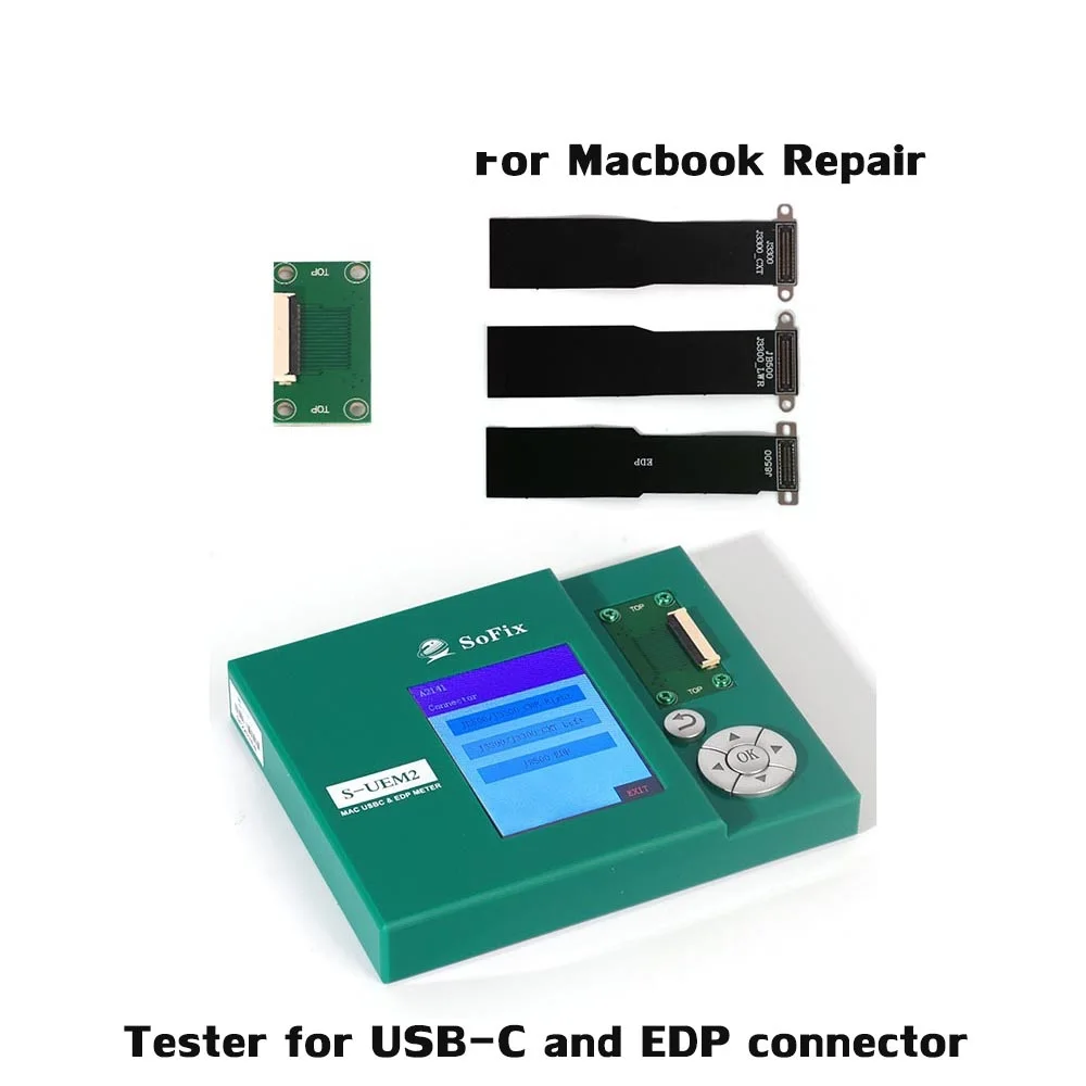 S UEM2 MacBook Motherboard Connector USBC EDP Meter Detector For EDP s-uem2-macbook-motherboard-connector-usbc-edp-meter-detector-for-edp