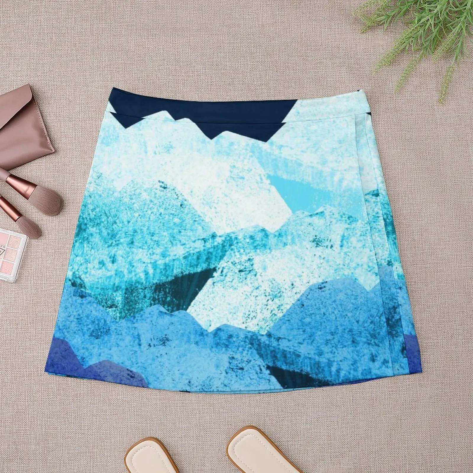 A cold spring's sea Mini Skirt womens skirts korean ladies summer women's clothing summer 2024 novelties