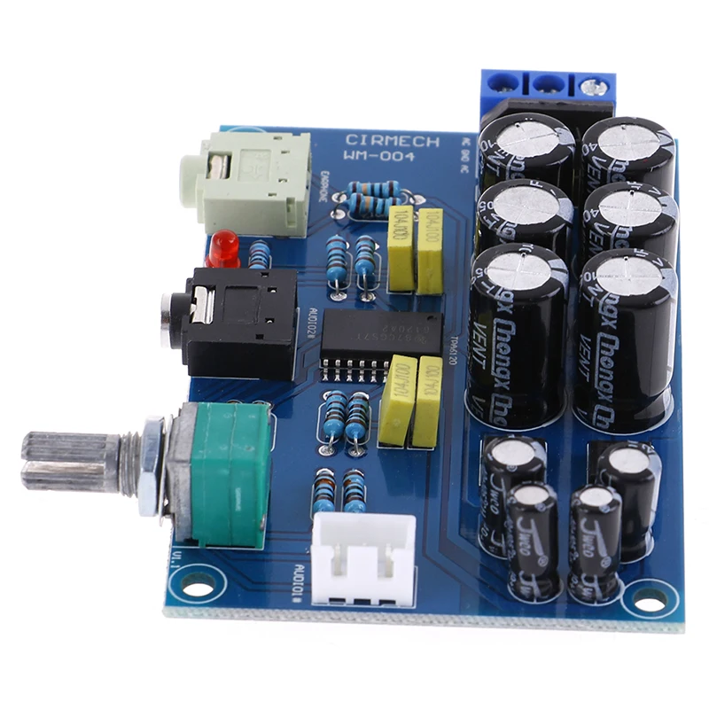 TPA6120 Headphone Amplifier Board HiFi TPA6120A2 Double Channel Headphone Amp