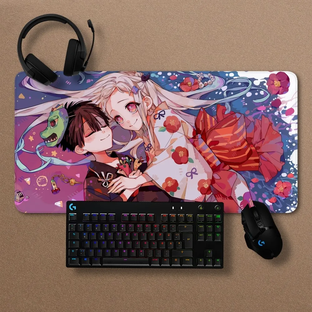 BiliBili Toilet-Bound Hanako-kun Mousepad Non-slip Lockedge Office Student Gaming Thickened Large Writing Pad Cushion 4