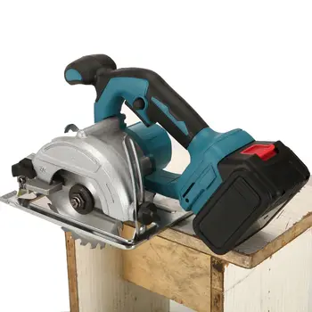 7Inch Brushless Electric Circular Saw Cordless High Board Cutting Machine Woodworking Power Tools For Makita 18V Battery pin 2
