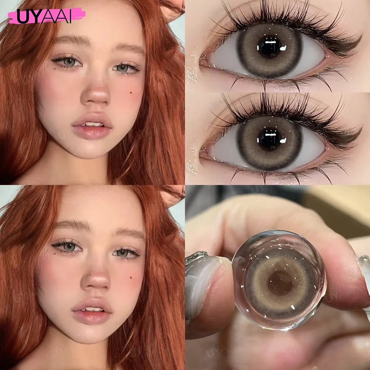 PATTAYA Series Soft Green Beauty Color Contacts – 1 Pair