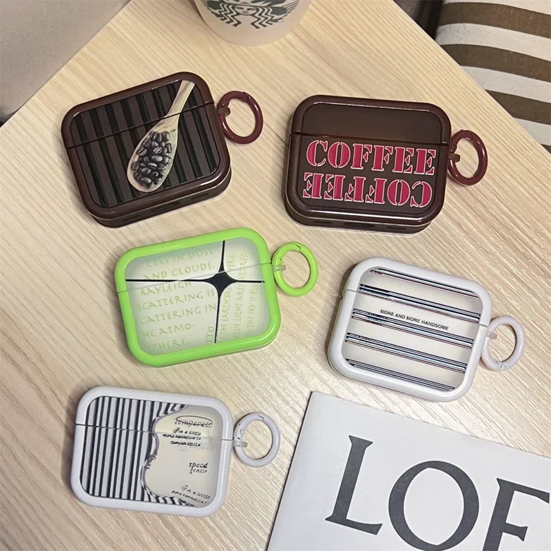 Custodia Stile Semplice Per Apple Airpods 2 Cover Di 3 Generazione Per Airpods Pro 2Nd Gen Per Air Pods 3Rd Guscio Protettivo