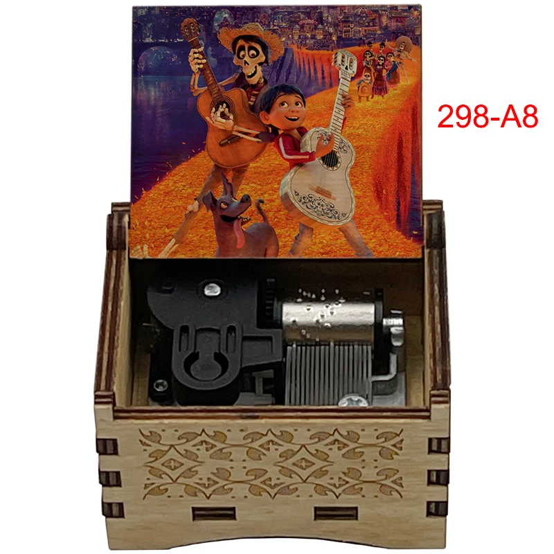18-Tone 'Remember Me' Music Box - Elegant Room Decoration and Heartfelt Holiday Gift