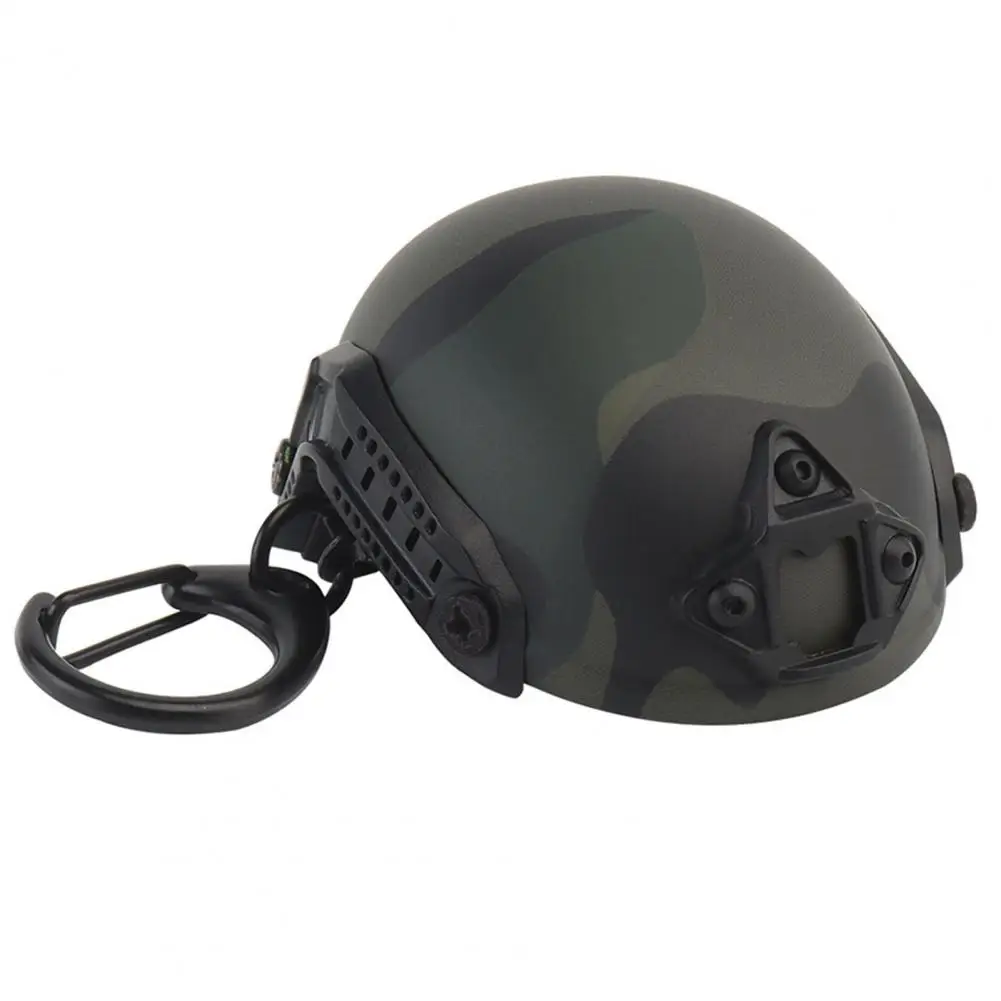 

Mini Bottle Opener Realistic Helmet-shaped Keychain Pendant Lightweight Hidden Bottle Opener for Wide Usage Decorative Keychain