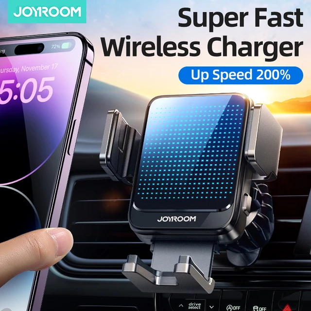 Joyroom 15W Qi Wireless drahtlose Handy-Halterung Auto-Ladegerät