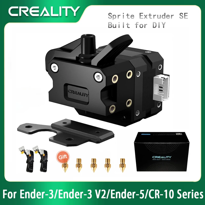 Creality Nuovo Estrusore Sprite Se Costruito Per Stampanti 3D Fai Da Te Ender-3/Ender-3 V2/Ender-3 Pro/Ender-5/Ender-5 Pro/Ender-5 Pius/Cr-10