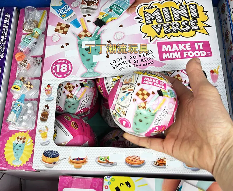 New Miniverse Make It Mini Food Cafe Series 2 Surprise Blind Box Mini DIY  Mystery Doll Kid Handmade Toy Plastic Guess Ball Gift - AliExpress