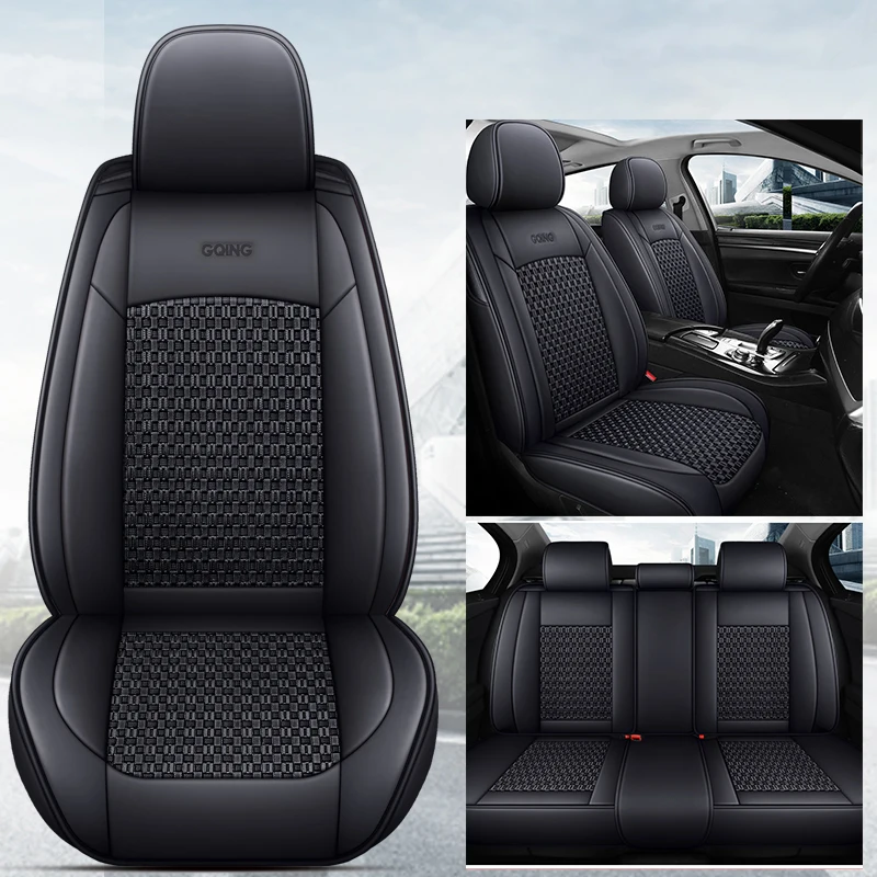 

Car Seat Cover For Renault kadjar Koleos Duster Megane Fluence Auto Accessories Protetor Car-Styling PU Leather+Ice Silk 차량용품