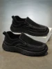 Labor Protection Men's Shoes Autumn Construction Site Work Work Anti Slip Wear-Resistant Sports Leisure Mountain Climbing 2