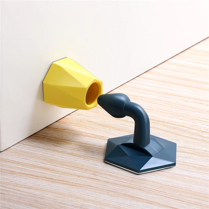 Mute Door Stopper Self Adheisve Door Wall er Practical Floor Protector Non-Pouch Anti-bump Stop