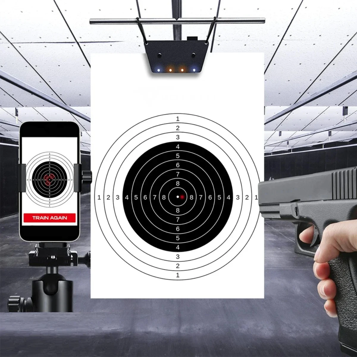 Tactical 9x19mm .380ACP .40S&W .223Rem Laser Training Bullet For G43 G17 Taurus G2C Dry Fire Red Dot Laser Trainer Cartridge