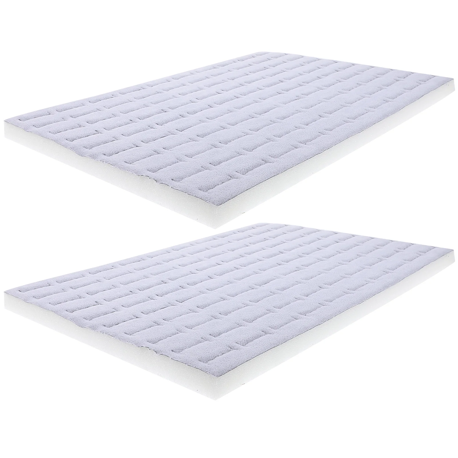 

2 Pcs Jewelry Holder Sponge Mat Tray Insert for Rings Inserts Inner Cushion DIY