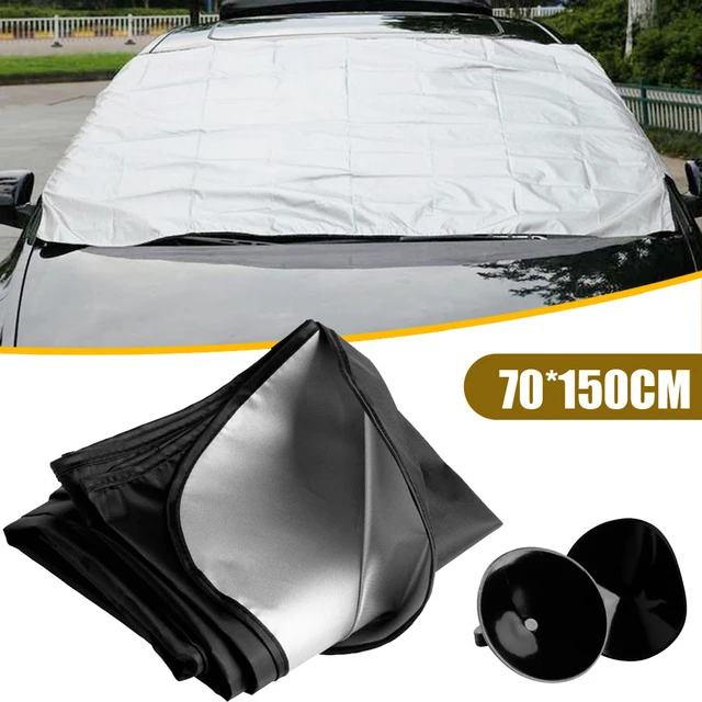 Auto Front Windschutzscheiben Fenster Sonnenschutz Schnee Abdeckung Frost  Eis Staub Protector Abdeckung Auto Frontscheibe Abdeckung Windschutzscheibe  Sonnenschirm - AliExpress