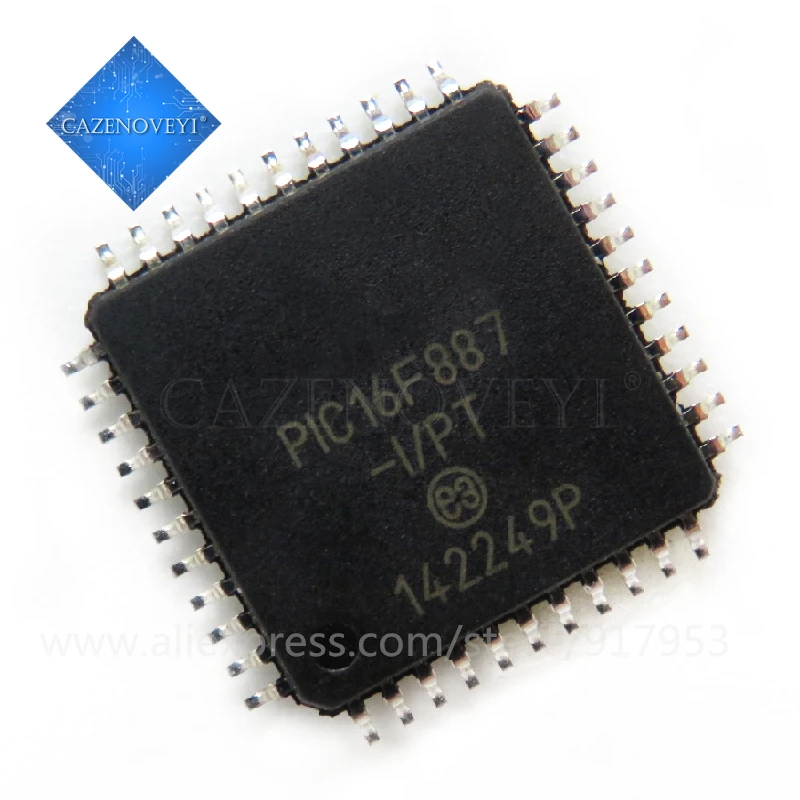 

2 шт./партия PIC16F887-I/PT PIC16F887 16F887 TQFP-44