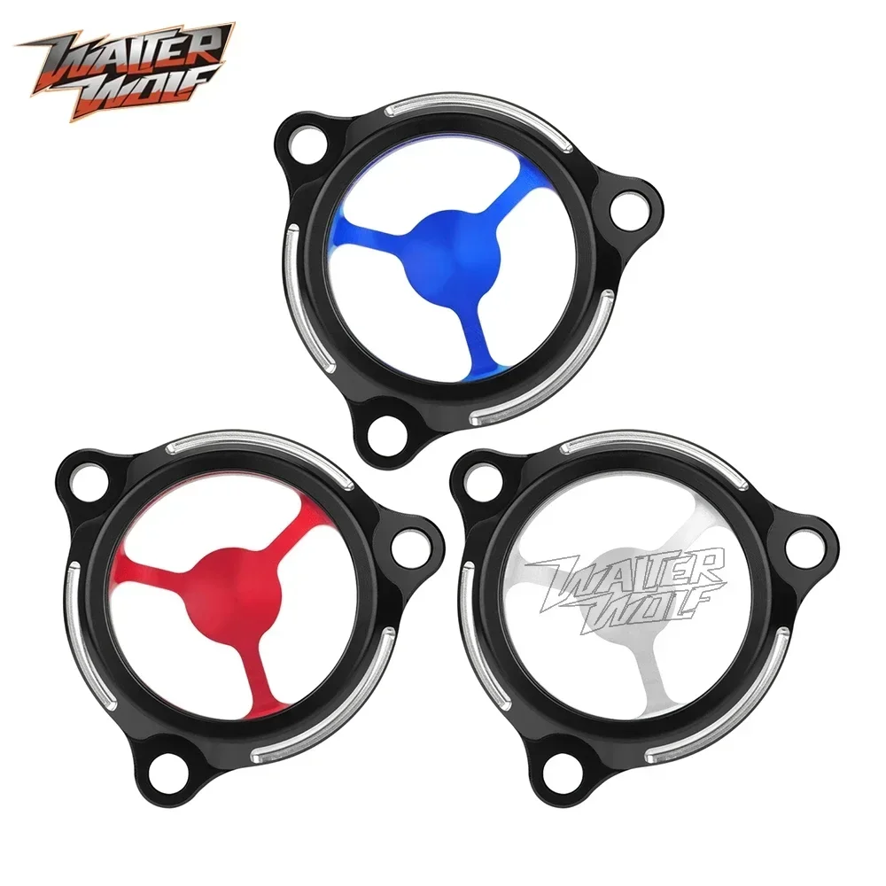 Dirt Bike Starter Idle Gear Cover For Suzuki DRZ 400 400E 400S 400SM LTZ400 LTR450 Engine Oil Filter Caps DR-Z400 DR-Z LT-Z 400