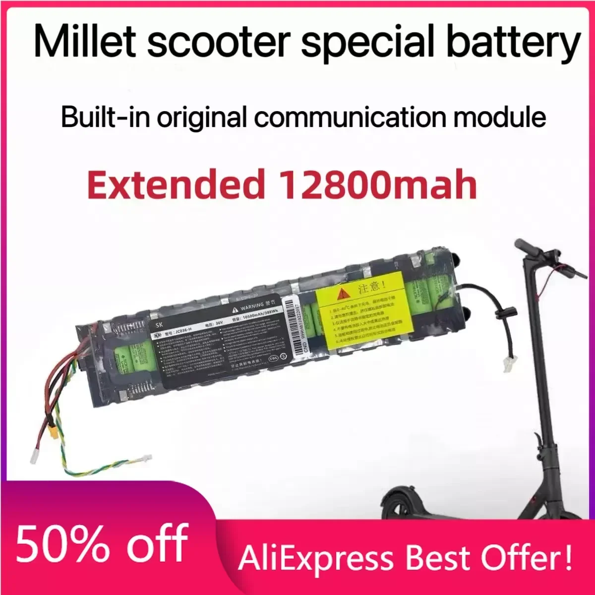 

36V 7.8ah/10.5ah 10S3P 18650 Battery Pack with APP for Xiaomi M365 Ninebot Segway Scooter Ebike Bicycle Inside with 20A BMS