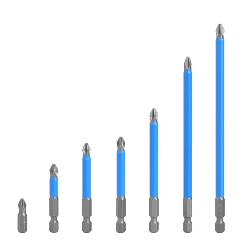 

Anti Slip Screwdriver Set 7Pieces, Steel Electric Screwdriver Tips