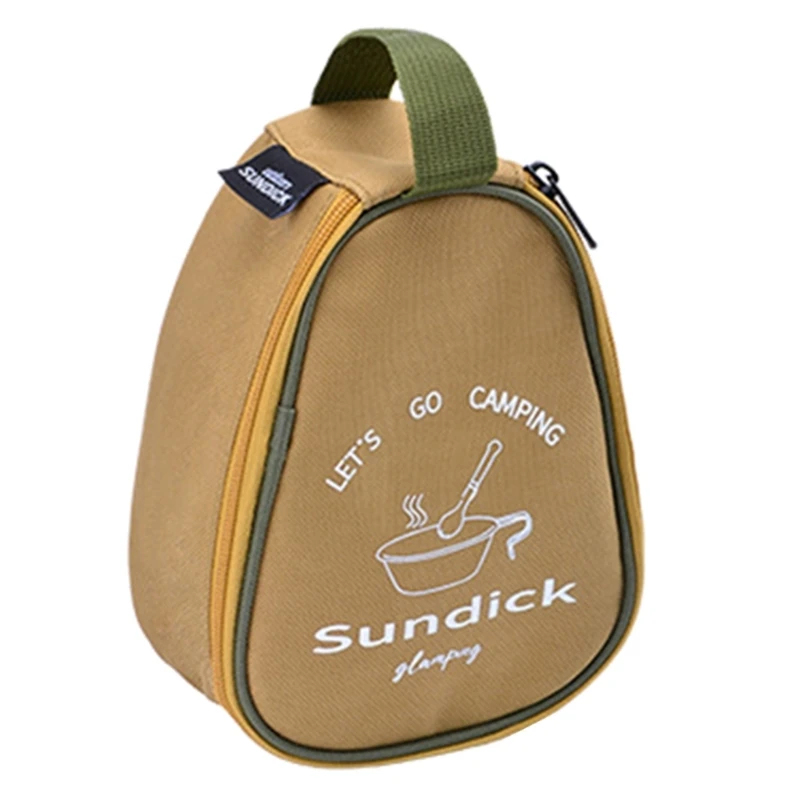 Storage Bag Camping Storage Bag Camping Cookware Bag Tableware Storage Bag Organizer Backpack For Camping Trekking Bowl Hold Large Capacity Oxford-Cloth Cutlery Container Waterproof