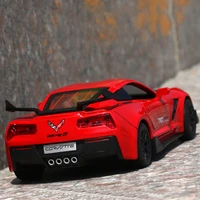 1:32 Corvette ZR1 Supercar Toy Car Model Car Diecast Simulation Metal Alloy Vehicles Miniature Scale for Children Gifts 1