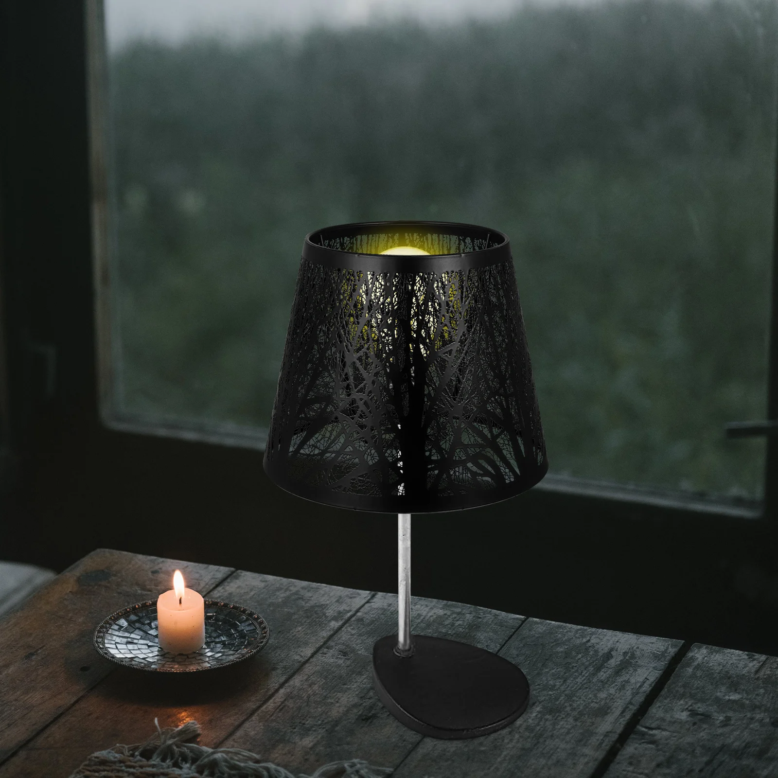 

Table Lamp Shade Night Stand Accessories Floor Lamp Cover Trendy Home Decor Wrought Iron Lampshade Shell Light Shades Lamps