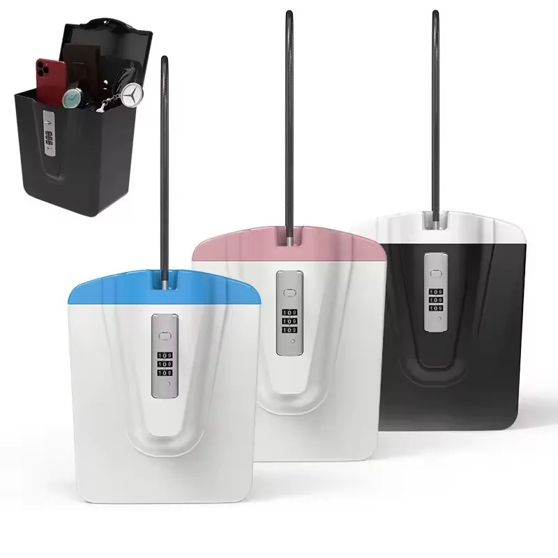 Coffre-fort créatif portable pour plage d'été, 3-251 BLOLock avec fil d'acier, boîte de rangement de sécurité pour camping et sports de plein air E27