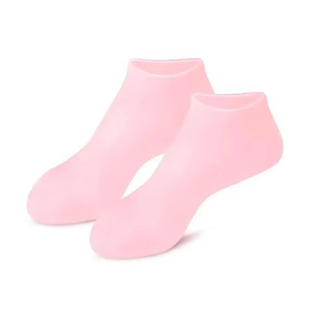 Spa Silicone Socks Moisturizing Gel Socks Foot Care Tools Exfoliate And Prevent Dry Cracks Dead Skin Removal Protector 1Pair heel protection socks