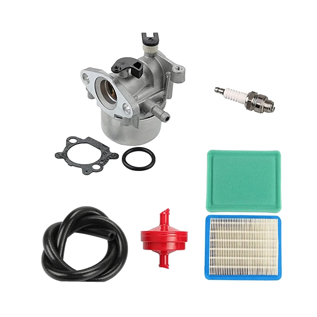 

Carburetor Kit Air Filter Oil Pipe Suitable for Brigg Stratton790845