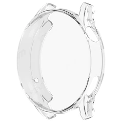 Full Coverage Soft TPU Screen Protector Case for Xiaomi Watch S5 46mm (Clear)