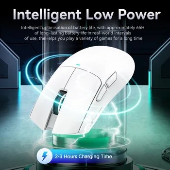 Attack Shark X11&R1 Wireless Gaming Mouse - Tri-Mode , PAW3311 Sensor,22K DPI, 400 IPS, RGB PC Gaming Mouse 3