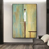 Mintura,Handpainted Abstract Figure Oil Painting on Canvas,Modern Large Wall Art,Picture for Living Room,Home Decoration Artwork 4
