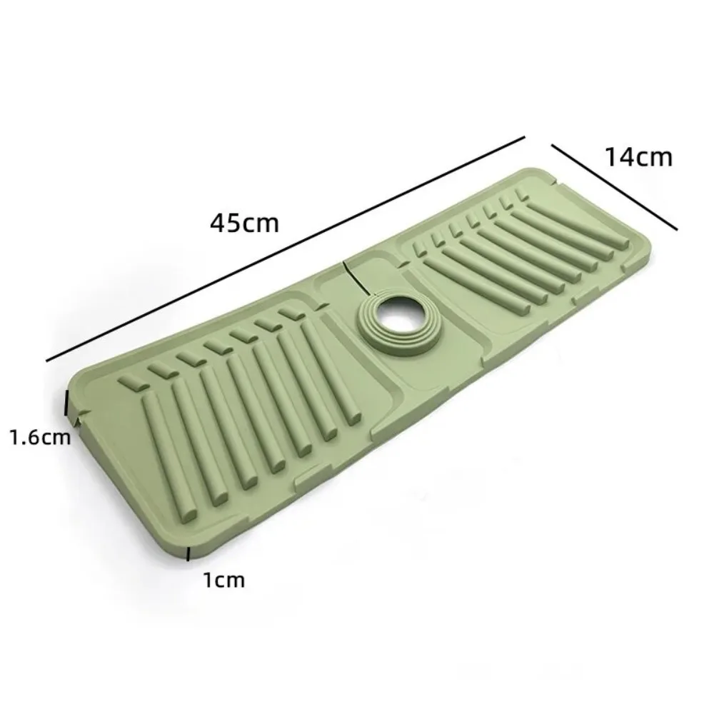 Silicone Anti Slip Faucet Drain Pad For Kitchen Bathroom