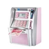 Household Portable Automatic Roll Money Savings Bank ATM Savings Bank Large Capacity Password Box Safe 5