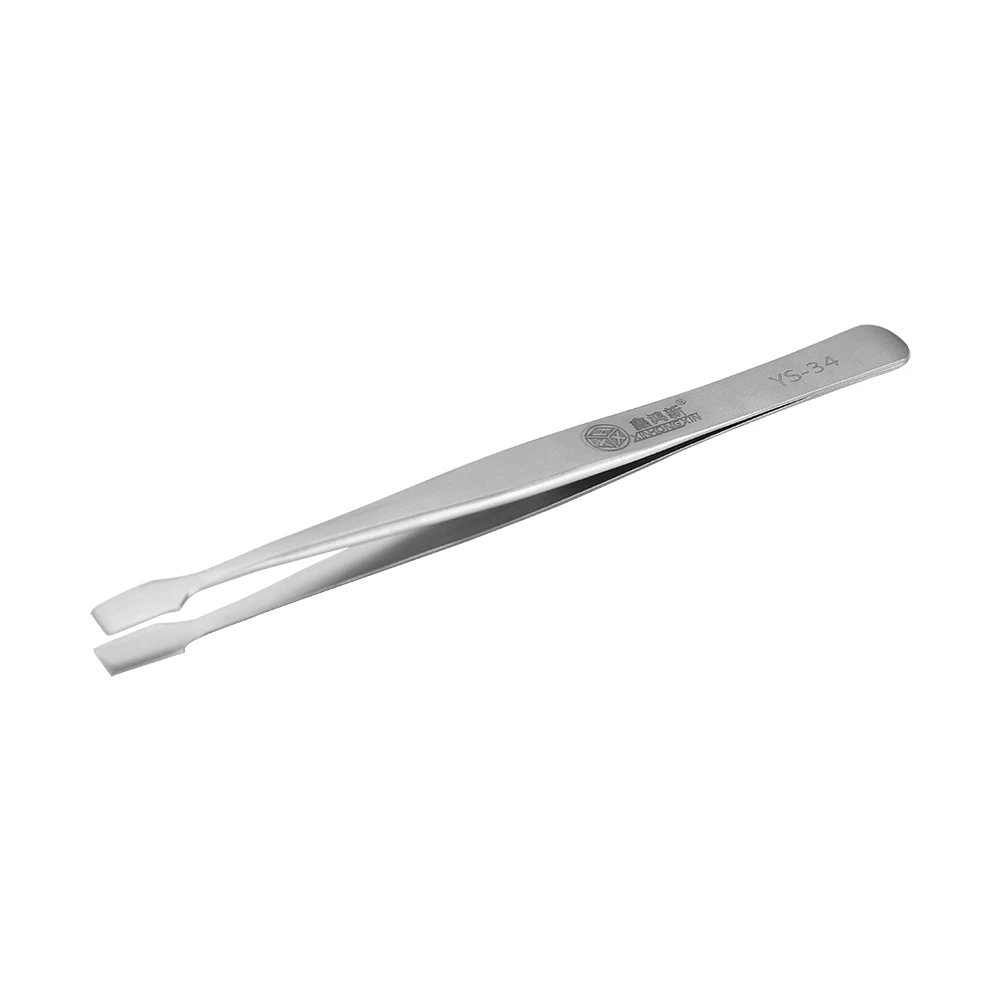 Precision Industrial Tweezers Anti-static Magnetic Stainless Steel Tweezers Set For Electronics Soldering Maintenance Hand Tools precision tweezers tweezer tool esd anti static tweezers soldering tweezers