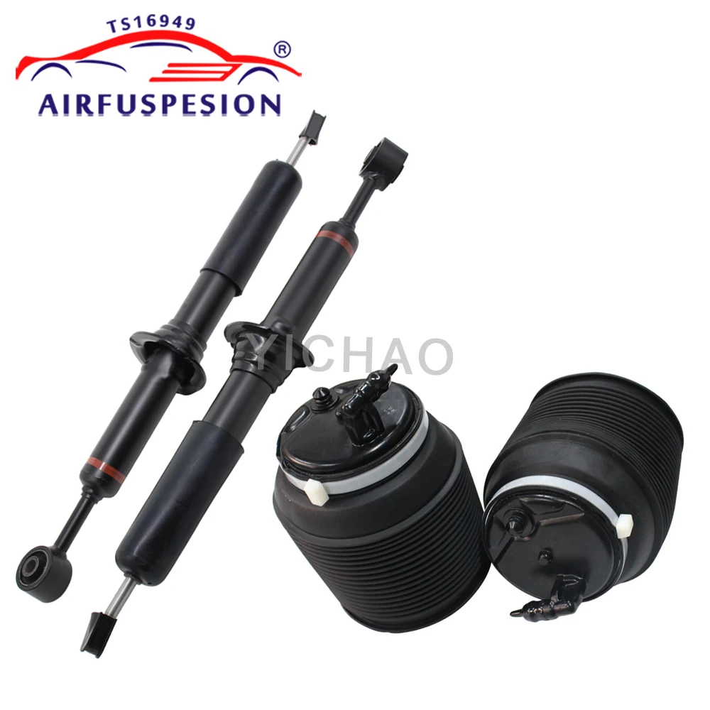 

Front Air Shock Absorber + Rear Air Spring Bag For Toyota Land Cruiser Prado 120 Lexus GX470 2002-2009 4851060121 4808035011