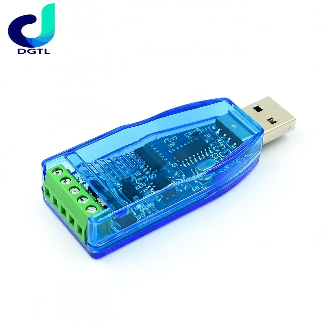 

Industrial USB To RS485 Converter Upgrade Protection RS232 Converter Compatibility V2.0 Standard RS-485 A Connector Board Module