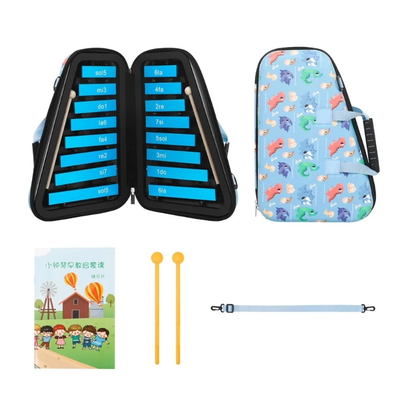 

Ксилофон Glockenspiel 16 нот хроматические резонаторы колокольчики для детей музыкальная игрушка ударные музыкальные инструменты