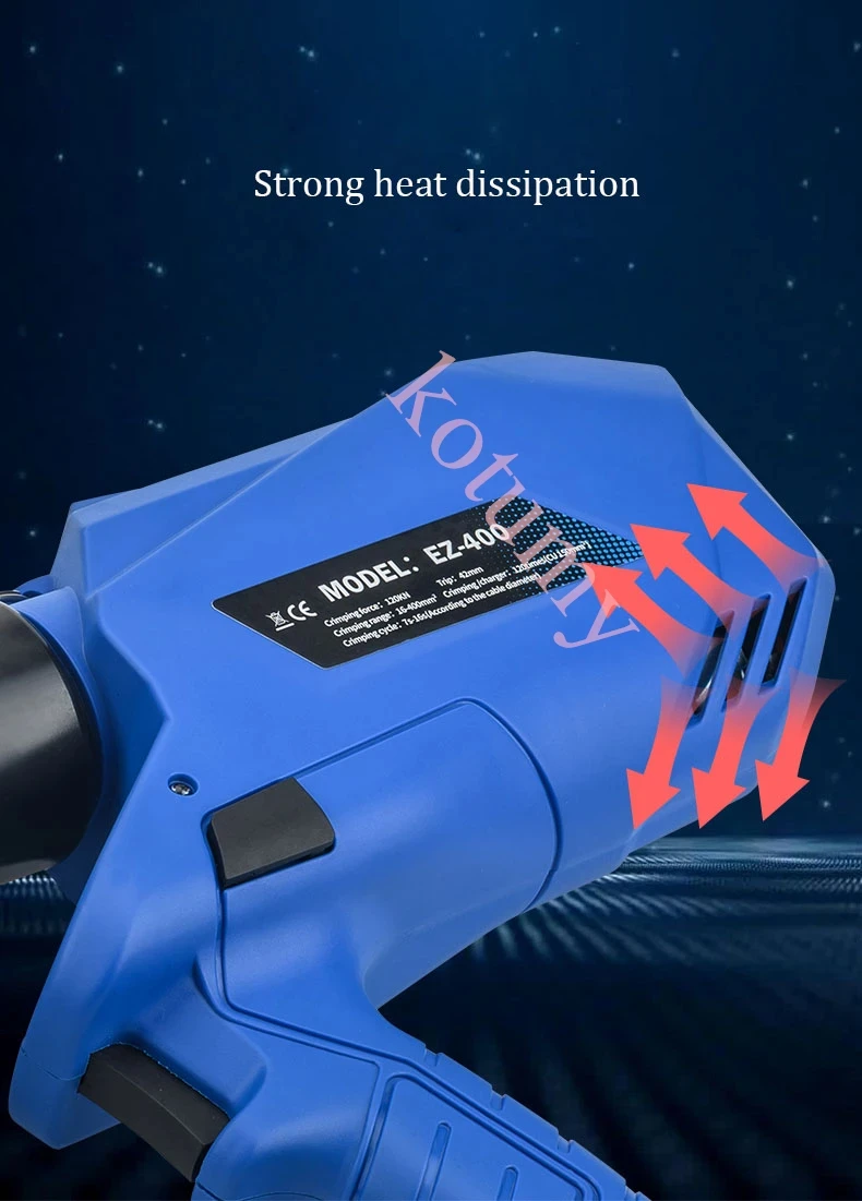 ydraulic Crimping Tools Rechargeable Hydraulic Pliers  Copper and Aluminum Terminal Crimping Pliers 6